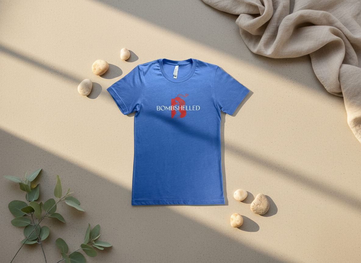 Bombshelled T-Shirt - Blue