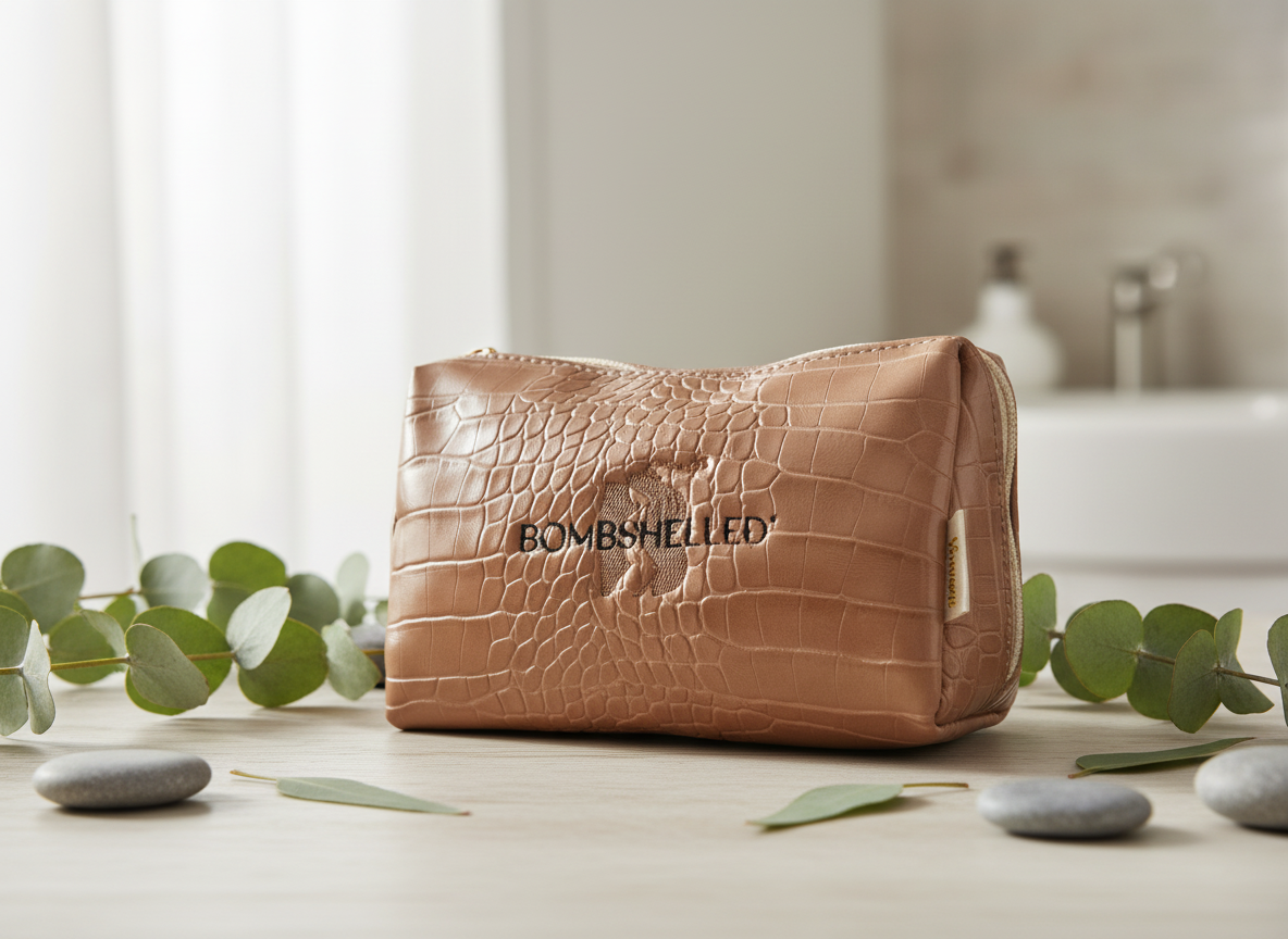 Bombshelled Cosmetic Bag