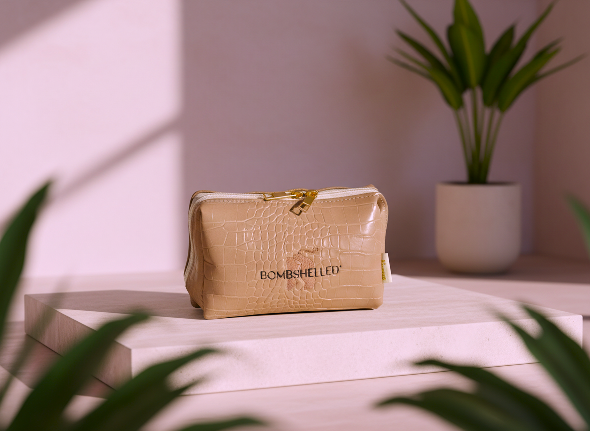 Bombshelled Cosmetic Bag