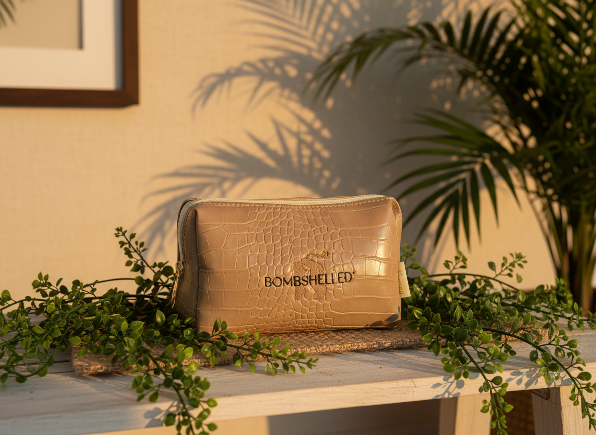 Bombshelled Cosmetic Bag